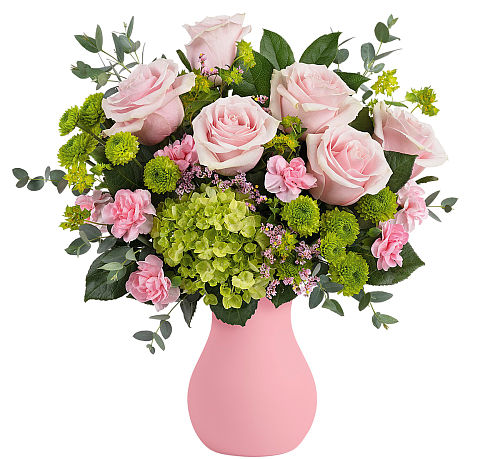 Teleflora's Breezy Pink Bouquet